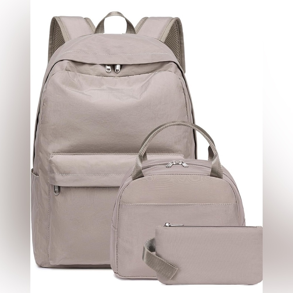 Gray Backpack Set (056)